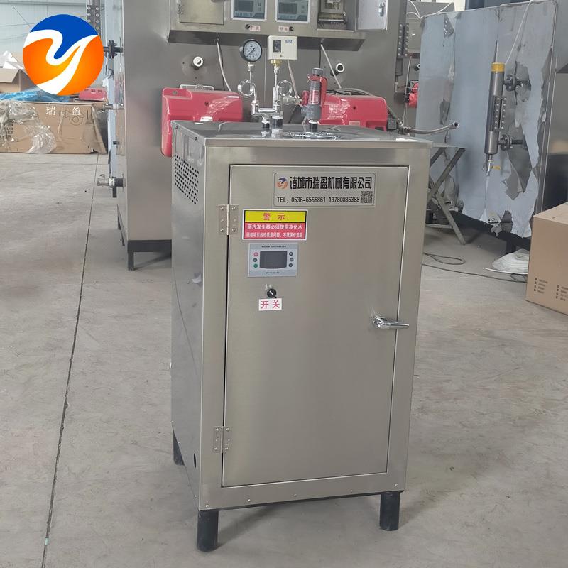 36kw电蒸汽发生器 小型电加热蒸汽锅炉 水泥养护不锈钢蒸汽机