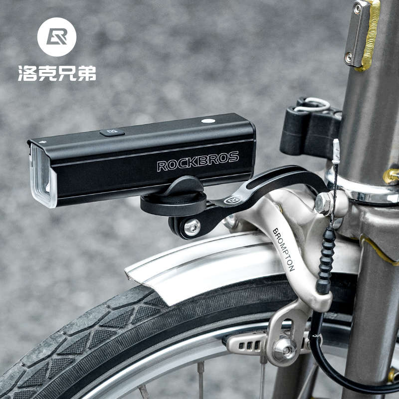 折叠车前叉灯架自行车灯延伸支架运动相机底座小布铝合金加长配件