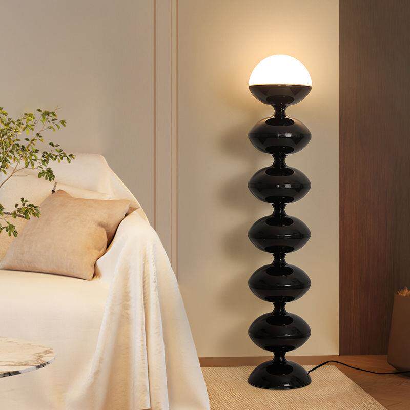 北欧中古奶油风艺术葫芦落地灯网红装饰简约客厅卧室沙发旁墙角灯