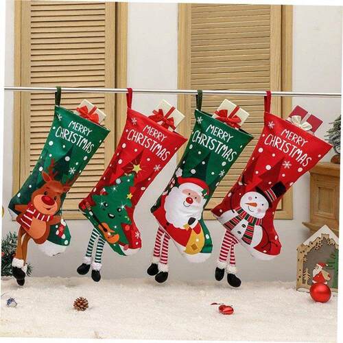 christmas decoration?tree Christmas stocking gift bag圣诞袜