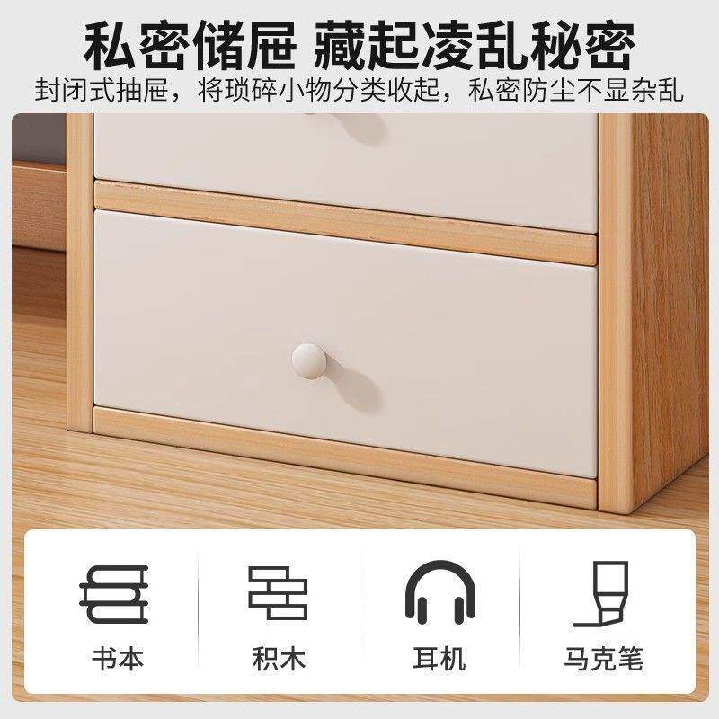 书架桌面上两层新款简易办公室桌上小型多层架子客厅收纳家用书柜