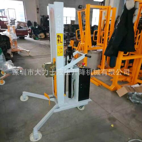 新产品直角支腿电动油桶堆车电动油桶车油桶装卸搬运车