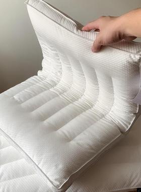 纤枕头护颈枕一只装家用羽丝绒一等品米维人枕200610单枕芯低枕5