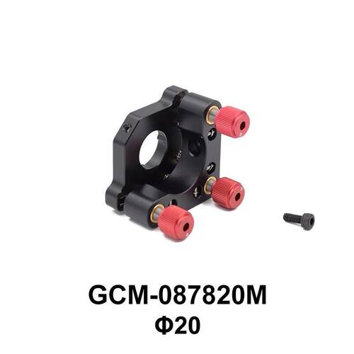 DHC GCM-0878系列三旋钮透镜/反射镜架 大恒光电 GCM-087820M,Φ2