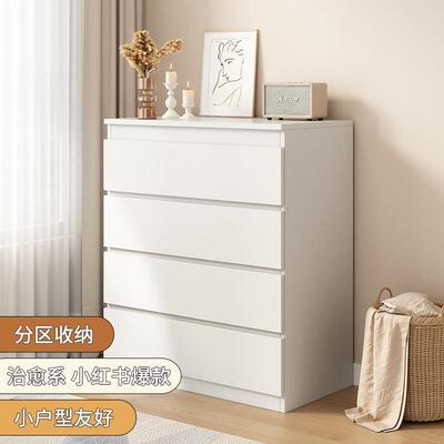 实木柜家用卧室五斗柜抽屉式BZB客多厅电视斗柜功简易斗柜家能用