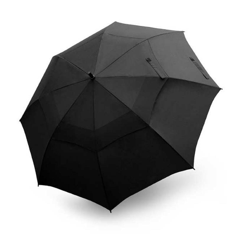 抗风直杆自动长柄伞真双层高尔夫球超大高尔夫伞广告伞可加印LOGO