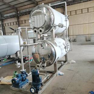 诸城双层玻璃瓶银耳喷淋杀菌锅顶淋杀菌锅型号厂家直供