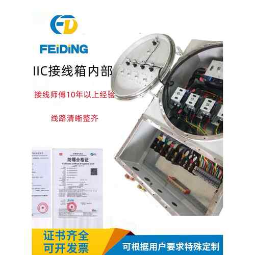 CT6/CT4定做防爆配电箱接线控制按钮照明插销防爆箱防爆柜检修箱