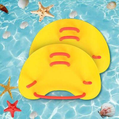 Silicone Swimming Correction Hand Fins Safe Training