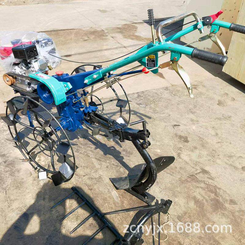 江西小型手扶车轮式微耕机开沟耙子旋耕机农田用耕地机水旱两用