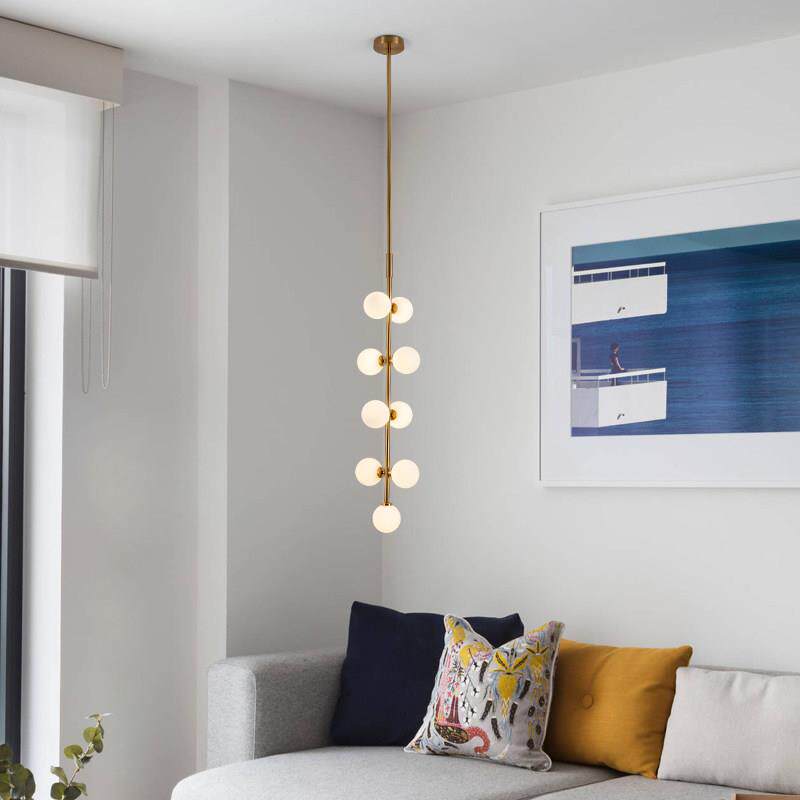 北欧灯具饭厅楼梯简约玻璃球创意个性客厅角落服装店样板间吊灯