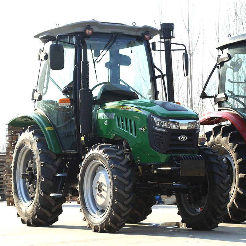 604耕地旋耕机804大桥四轮拖拉机农用萨丁四驱耕地补贴拖拉机