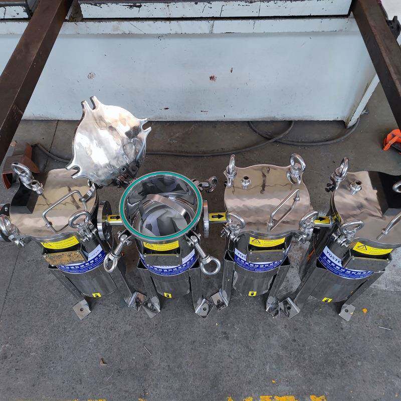 奕卿科技不锈钢袋式过滤器 单袋过滤器 卫生镜面抛光 液体 胶水