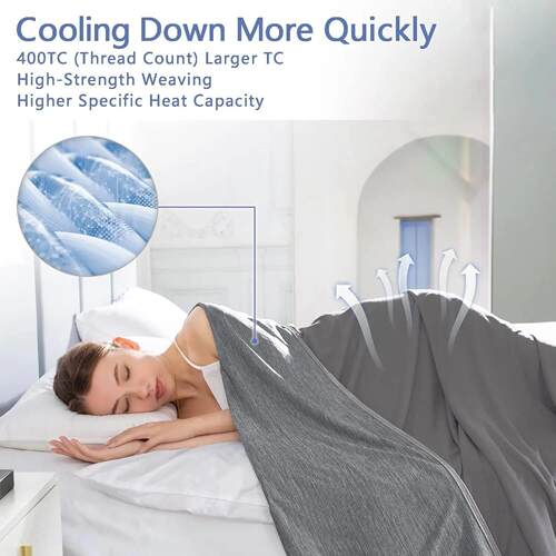 Cooling Rayon from Bamboo Blanket , Cool Summer Soft Comfy L