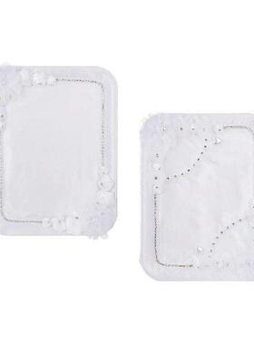 Serving Tray with Floral Edges Cosmetics Jewelry Display