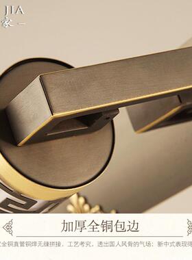 全长铜条镜YFB镜前灯中式EDL卫生间厕所浴室柜灯新中式酒店防雾灯