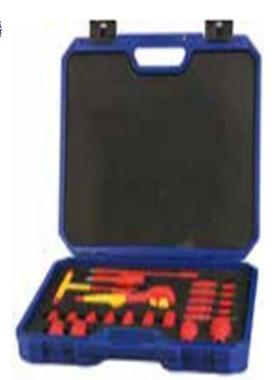 563长*城精工0件12.53mm系列绝缘套筒组合工具50091*1021（塑盒