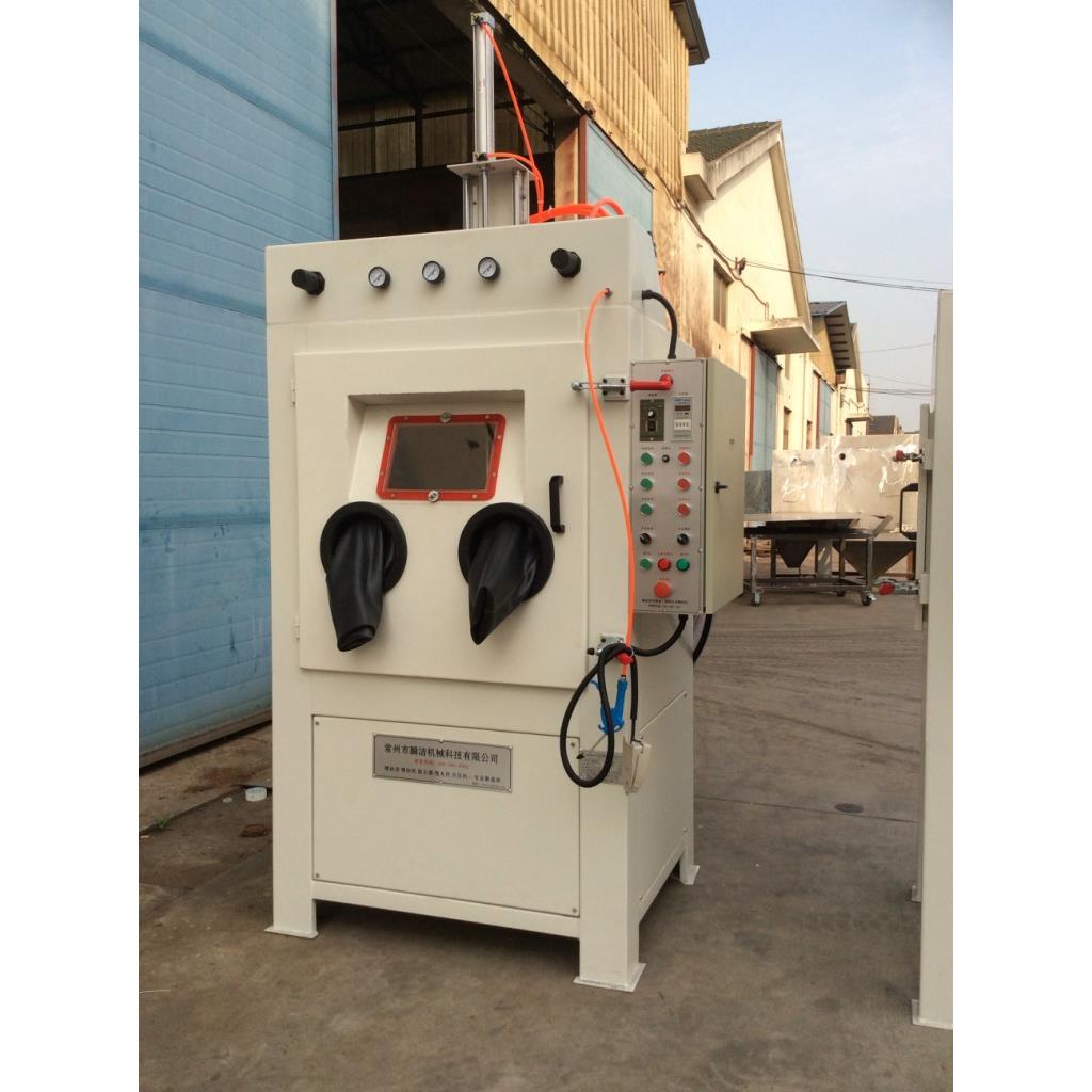 厂家定制滚筒喷砂机，滚动式喷砂机，滚篮自动喷砂机