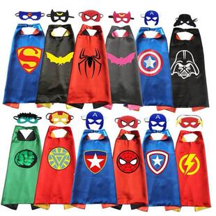 Birthday Kids Capes Spider Halloween Costume Party Superhero