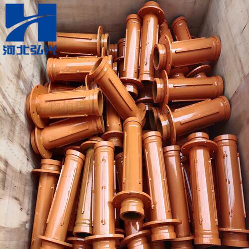 中.联湿喷机加长DN80*90°弯管 法兰盘二级部件 DN80*90°铸钢弯