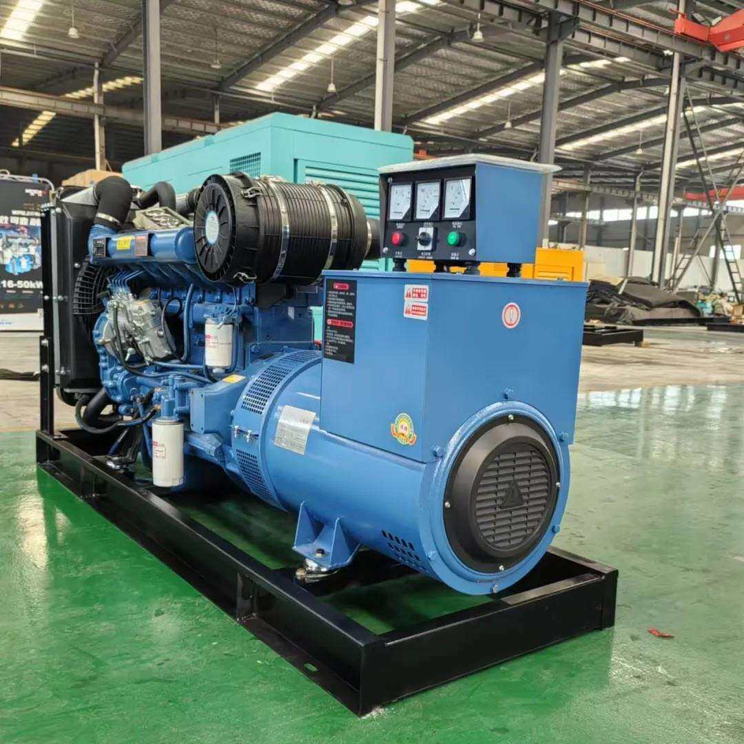 工地超市用电源潍柴柴油100千瓦柴油发电100kw潍柴柴油发电机组