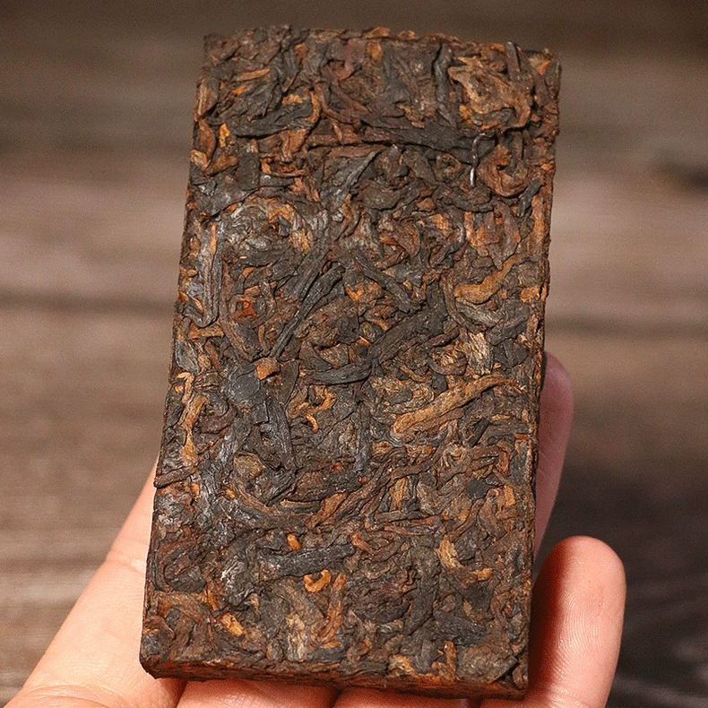 2012年冰島古樹禦貢金磚熟茶磚高端熟茶品質熟磚-50克 普洱茶 BUASHOP普洱老茶