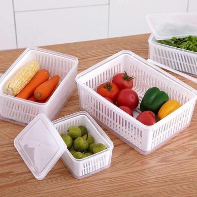 Refrigerator Organizer Fridge Storage Box Fresh Vegetable Fr