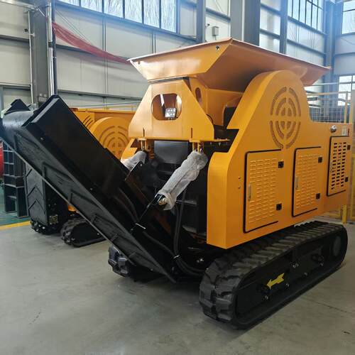 出口中欧履带鄂式破碎机 矿石建筑垃圾粉碎机 525小型碎石机厂家
