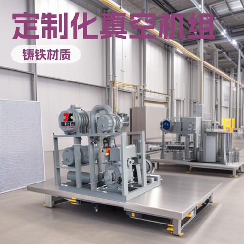 水环罗茨真空机组JZJ2S300-4.2.1系统ZJP300-70-30真空泵2SK-1.5