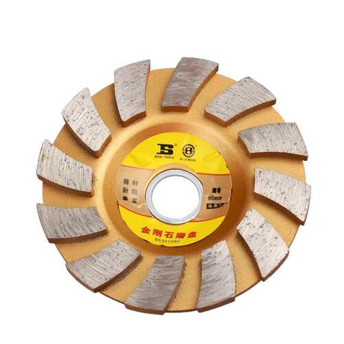波斯金钢石磨片大理石磨盘抛光石材混凝土水泥地打磨角磨机100m