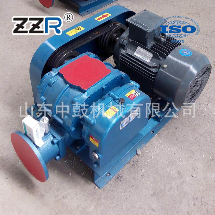 ZZR125虾蟹鱼塘海参圈水产养殖增氧机水底曝气微孔增氧罗茨风机