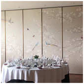 新品 上市会议室折叠门饭店隔断墙酒店宴会厅大厅屏风隔断