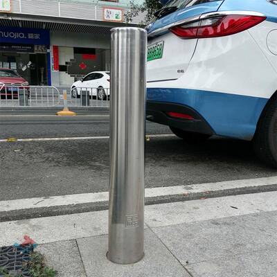 厂家供应不锈钢止车柱凹槽反光防撞柱304车挡路桩工厂优惠