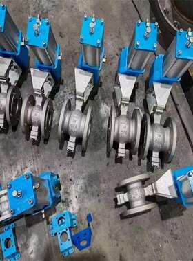 QV647Y-16PDN150不锈钢气动V型调节球阀南岸区阀门经销商