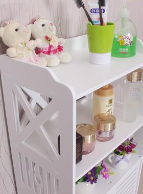 环保浴边柜侧柜落卫生间置物储室物柜防水收纳柜ali-5842夹地缝厕