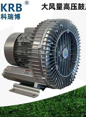EHS-83095.5KW双极旋涡气泵耐高温高压风机铝合金气环式真空泵