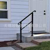 5户外2 扶手黑色套件台阶热销简约型栏杆栏杆钢锌防滑 扶手