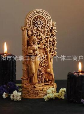 珀尔塞福涅希腊雕像树脂工艺品神话传说雕像摆件