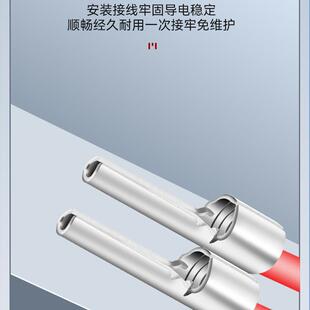 针形裸端头插针式接线端子PTN1/2/5.5-10/12/14线鼻子铜端子