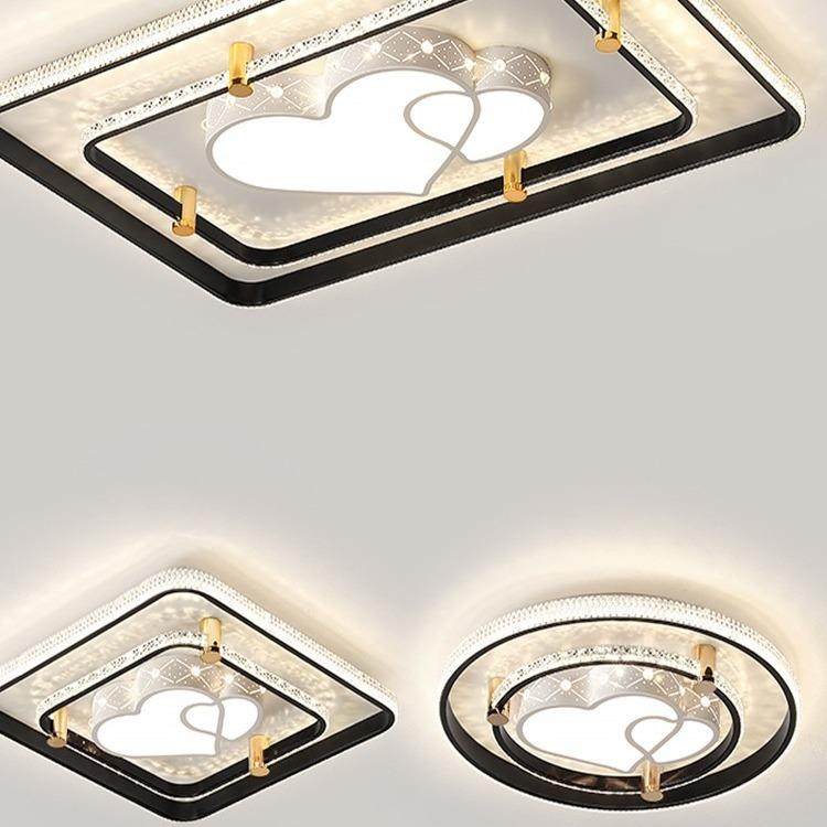 2023新款客厅灯简约现代大气led吸顶灯轻奢灯卧室灯组合全屋套餐