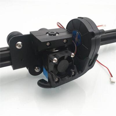 Ender3/CR-10 bowden V6 Volcan挤出机热端组件 12/24V风扇1.75mm