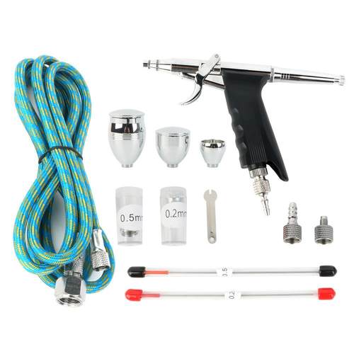 116AK三口径模型喷漆彩绘上色喷绘机迷你小喷笔套装喷笔气泵