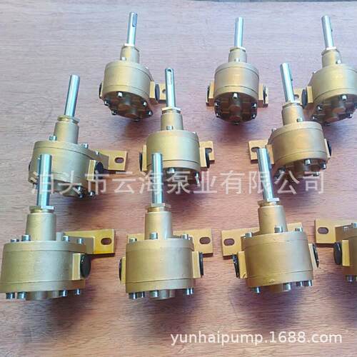 上糊机用铜胶泵灌胶机齿轮泵印刷设备铸铜泵打包机械挤胶泵