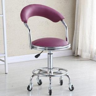 吧台椅旋转升降椅前台高脚椅工作电脑转椅圆凳子家用靠背滑轮椅子