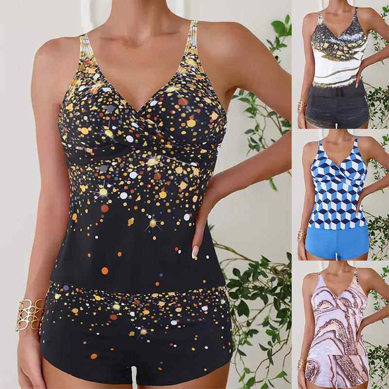 swimsuit size plus women for swimsuit boxer two-piece size