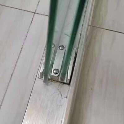 移门滑块止摆器定位器五金配件限位器淋浴房浴室防撞胶块轨道玻璃