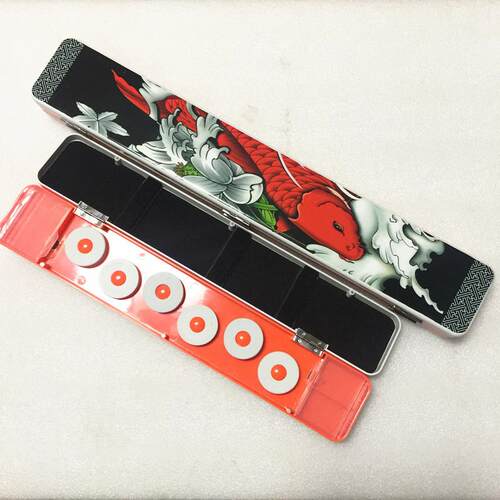 多用彩绘漂盒 主线轴 子线盒 鱼漂盒 三层四用 渔具