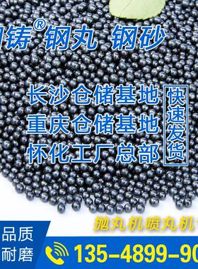 S550强化钢丸铸钢丸 湖南厂家 金属磨料 抛丸机铁砂