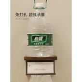 卫生间厕纸盒浴室厕所纸巾盒免打孔洗手置物架单卫生纸手新品