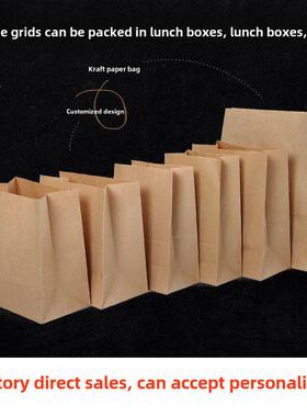 100pcs/lot Brown Kraft Paper Bags Recyclable Gift Jewelry